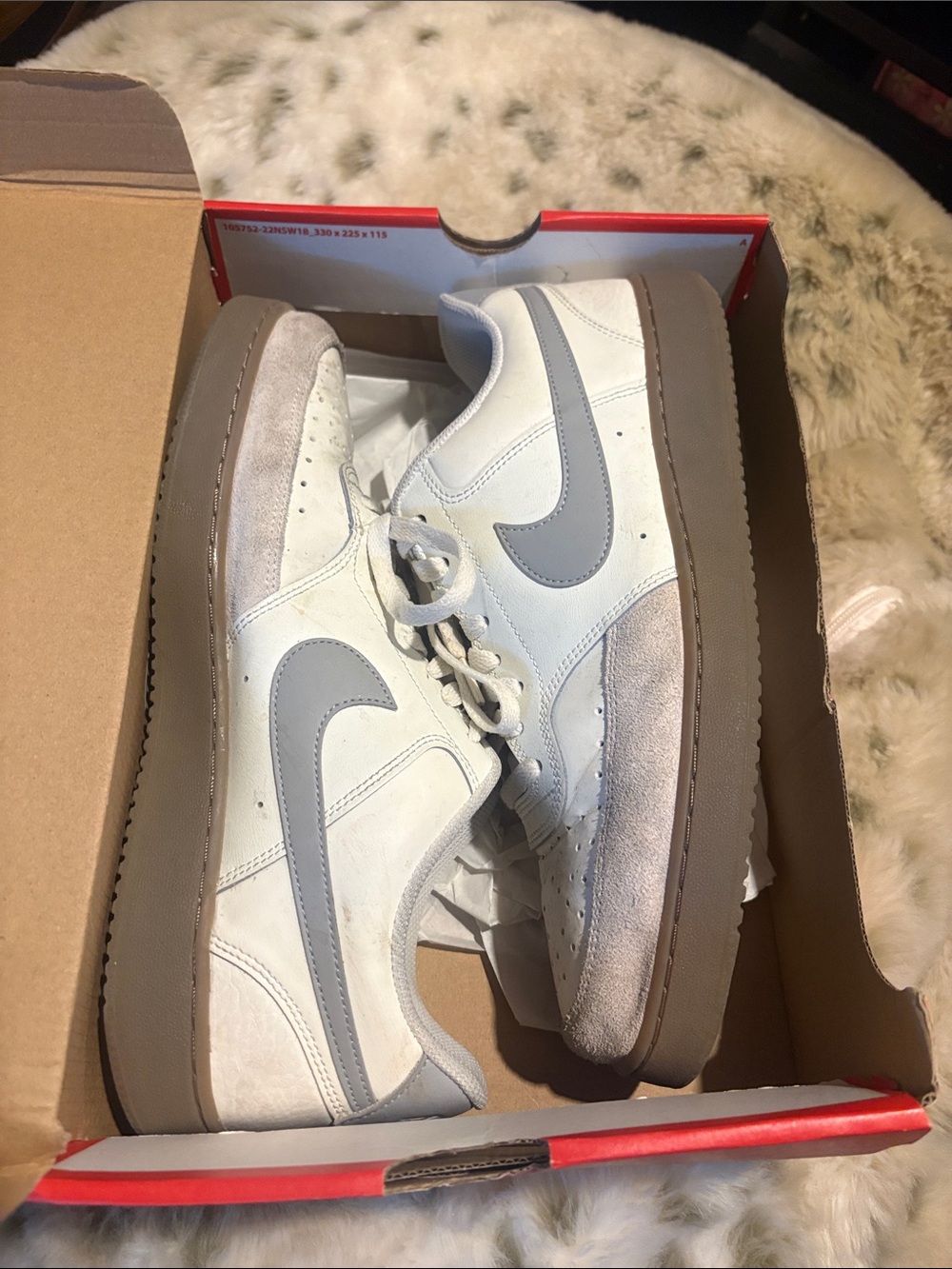 Nike Men’s Court Vision Low-Top